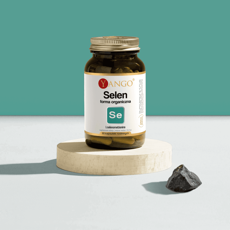 Selen forma organiczna – 90 kaps.