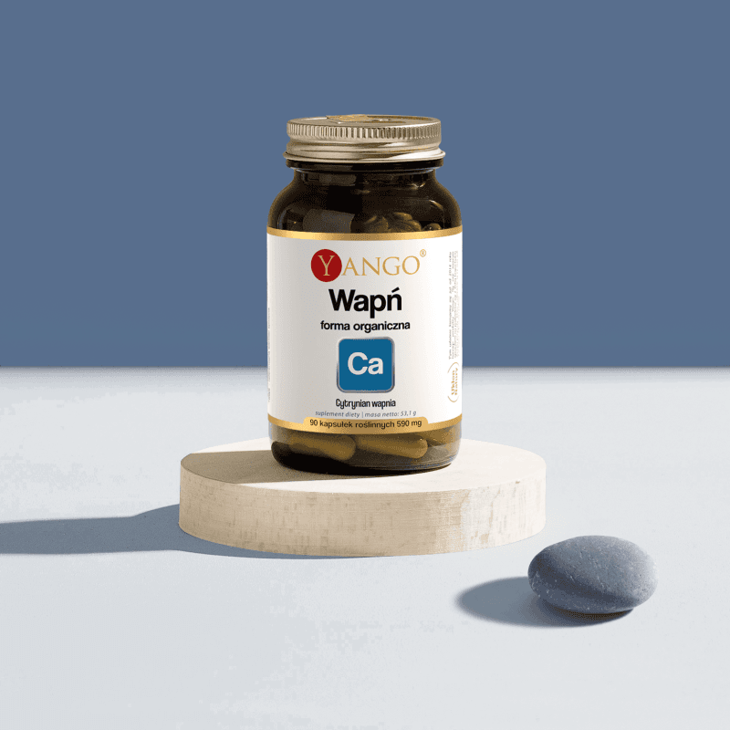 Wapń (cytrynian wapnia) – 90 kaps.