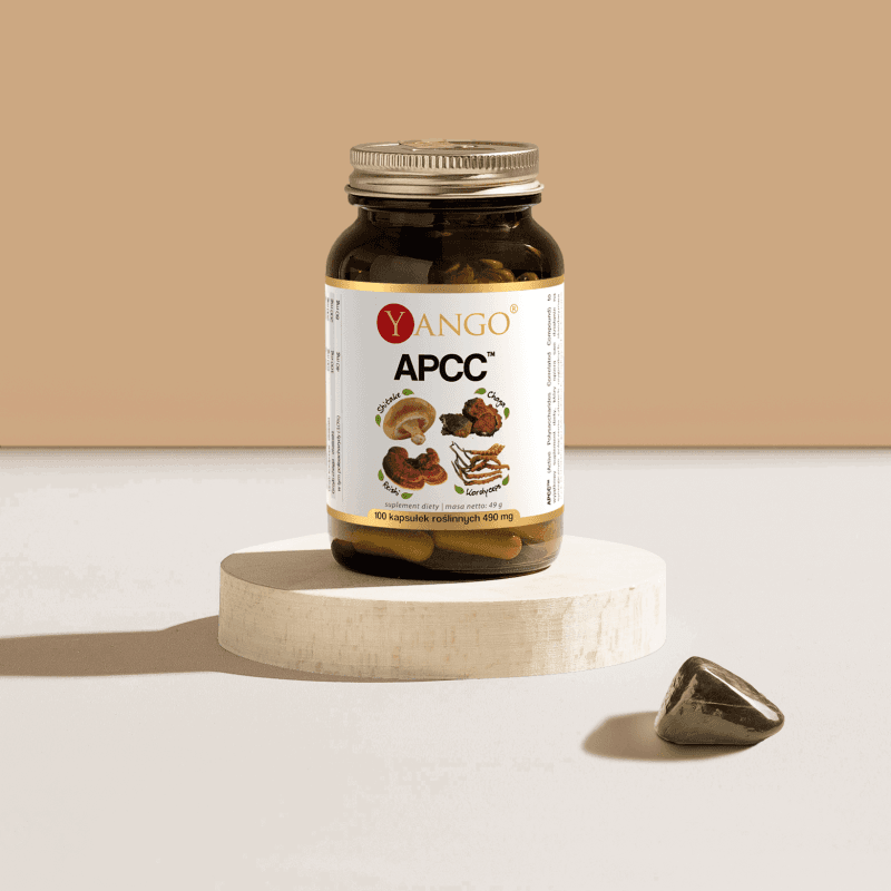 APCC™ – reishi, shitake, kordyceps, chaga – 100 kaps.
