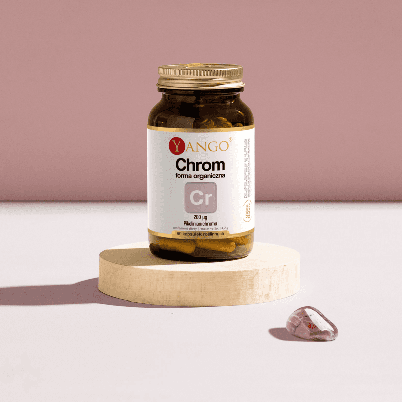 Chrom - forma organiczna - 90 kaps.