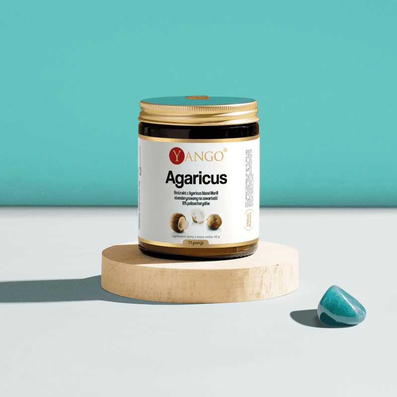 Agaricus - ekstrakt 10% polisacharydów – 50 g