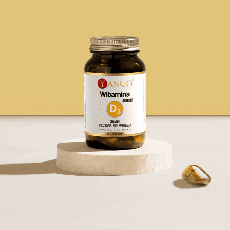 Witamina D3 4000 IU na 365 dni – 365 kaps.